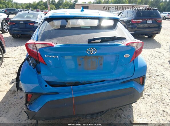 JTNKHMBX7K1054147 2019 TOYOTA C-HR Blue Vista frontal