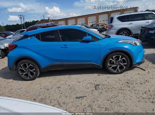 JTNKHMBX7K1054147 2019 TOYOTA C-HR Blue Vista interior trasera