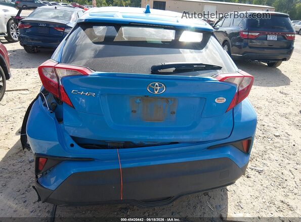 JTNKHMBX7K1054147 2019 TOYOTA C-HR Blue 
