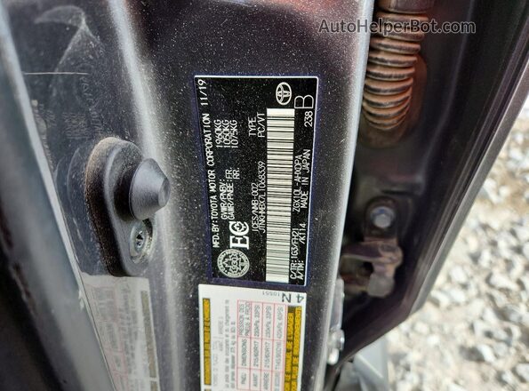 JTNKHMBX7L1068339 2020 TOYOTA C-HR Charcoal Vista del compartimento del motor