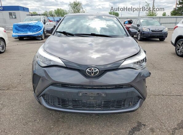 JTNKHMBX7M1096868 2021 TOYOTA C-HR Gray 