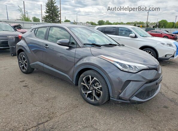 JTNKHMBX7M1096868 2021 TOYOTA C-HR Gray 