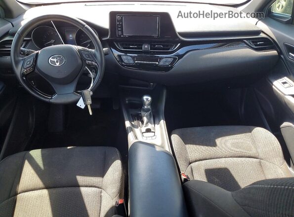 JTNKHMBX8J1010656 2018 TOYOTA C-HR Burgundy წინა პანელის ხედი