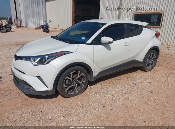 JTNKHMBX8K1014398 2019 TOYOTA C-HR White Передня ліва чверть