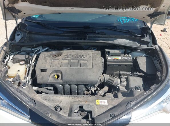 JTNKHMBX8K1014398 2019 TOYOTA C-HR White Вид ззаду