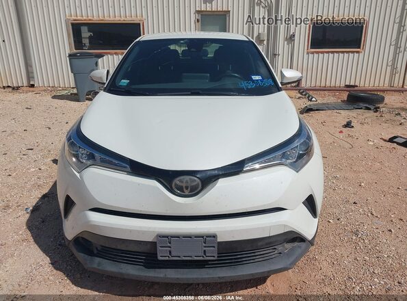 JTNKHMBX8K1014398 2019 TOYOTA C-HR White Вид щитка приладів