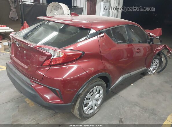 JTNKHMBX8K1017169 2019 TOYOTA C-HR Red 