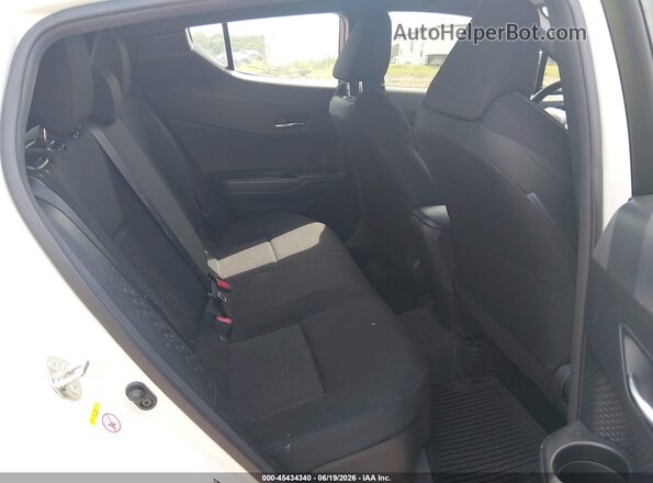 JTNKHMBX9K1028388 2019 TOYOTA C-HR White VIN կոդի պիտակի տեսք