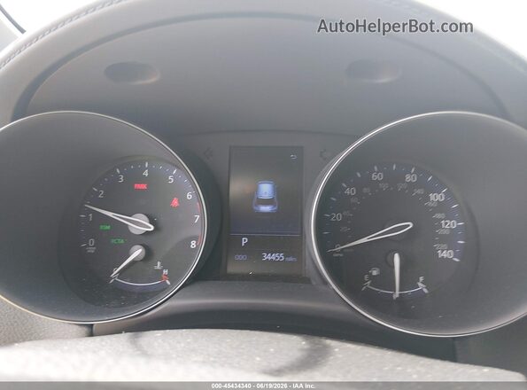 JTNKHMBX9K1028388 2019 TOYOTA C-HR White Հետևի նստատեղերի տեսք
