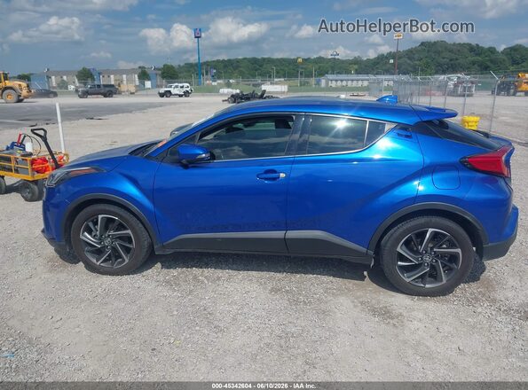 JTNKHMBX9L1067984 2020 TOYOTA C-HR Blue Սալոնի 360 աստիճան տեսք