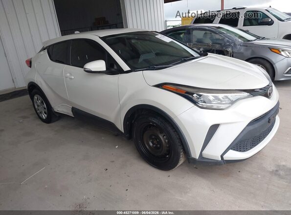 JTNKHMBX9M1114836 2021 TOYOTA C-HR White Widok wnętrza z tyłu