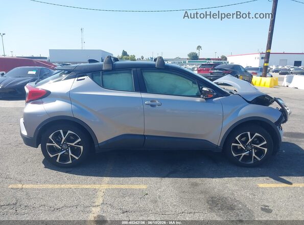 JTNKHMBXXK1039397 2019 TOYOTA C-HR Silver Вид щитка приладів