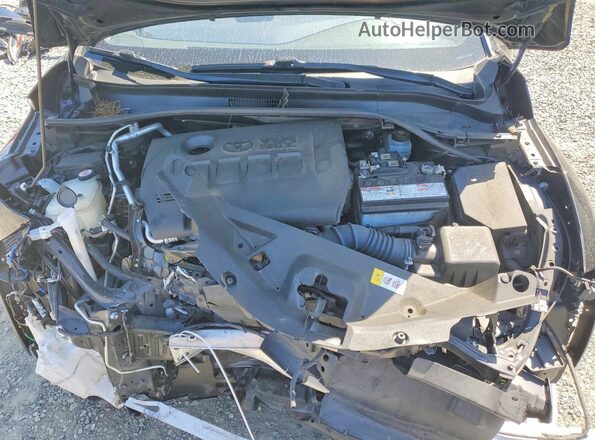 JTNKHMBXXM1104879 2021 TOYOTA C-HR Black Engine compartment view