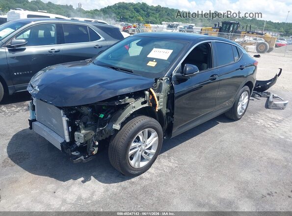 KL47LAE26RB220115 2024 BUICK OTHER Black Առջևի ձախ երեք քառորդ տեսարան