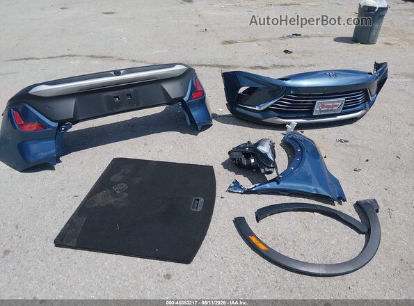 KL47LAEP1SB069556 2025 BUICK OTHER Blue Вид щитка приладів
