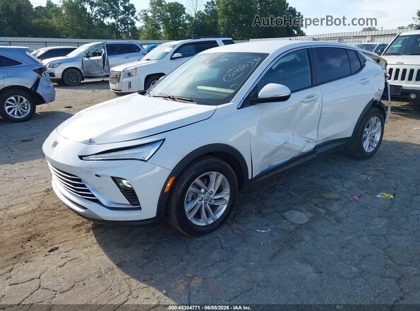 KL47LAEP9SB158050 2025 BUICK OTHER White Vista tres cuartos delantera izquierda
