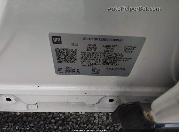 KL47LBE22RB019737 2024 BUICK OTHER Белый Вид подкапотного пространства