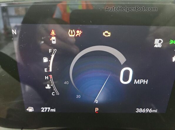 KL47LBE23RB100164 2024 BUICK OTHER Белый Вид щитка приборов