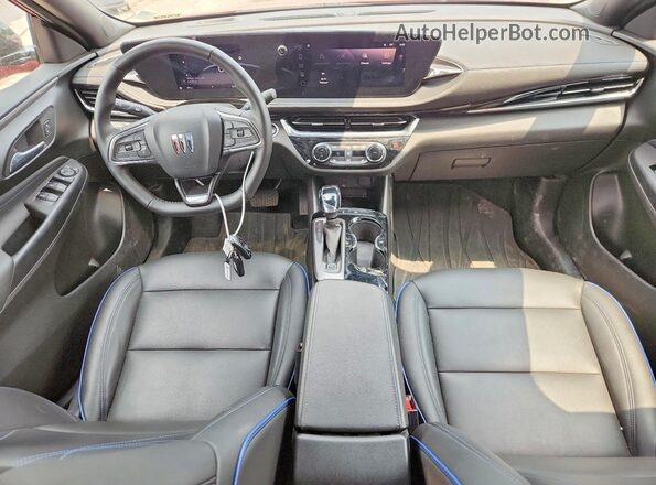 KL47LBE28RB050555 2024 BUICK OTHER Orange Widok deski rozdzielczej