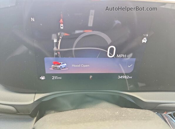 KL47LBEP2SB034367 2025 BUICK OTHER Black Vista del cuadro de instrumentos