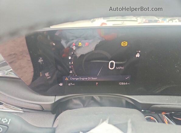 KL47LBEP4SB229418 2025 BUICK OTHER Black ხელსაწყოთა პანელის ხედი