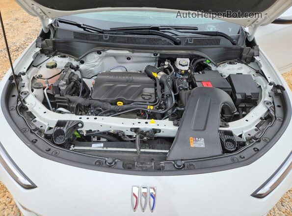 KL47LCEP2SB196151 2025 BUICK OTHER White უკანა სალონის ხედი
