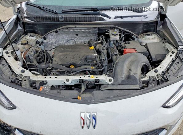 KL4AMBS29RB087153 2024 BUICK ENCORE White ძრავის განყოფილების ხედი