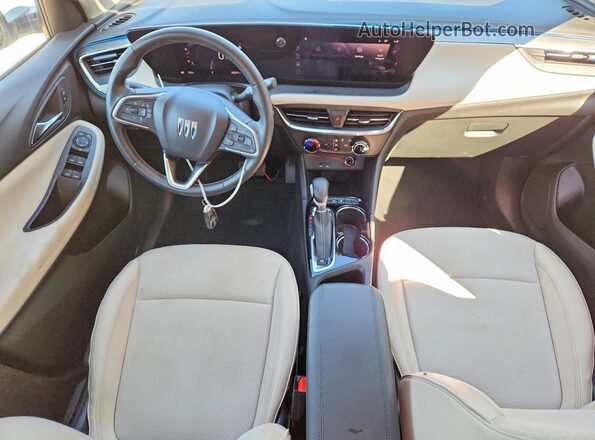 KL4AMBSL0RB006419 2024 BUICK ENCORE White წინა პანელის ხედი