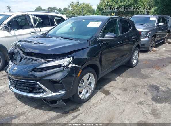 KL4AMBSL2SB012728 2025 BUICK ENCORE Black Vista tres cuartos delantera izquierda