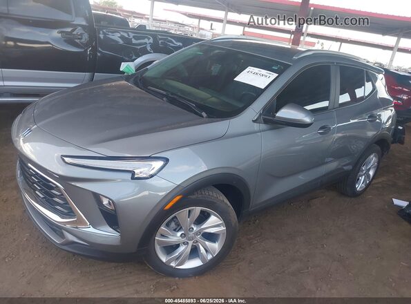 KL4AMBSL3RB209725 2024 BUICK ENCORE Gray წინა მარცხენა ხედი სამი მეოთხედიდან