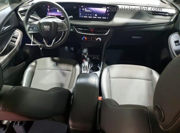KL4AMBSL3SB137396 2025 BUICK ENCORE White წინა პანელის ხედი