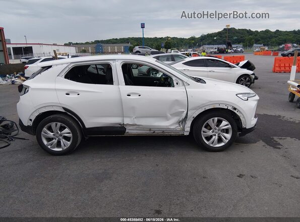 KL4AMBSL4SB052373 2025 BUICK ENCORE White Widok wnętrza 360 stopni