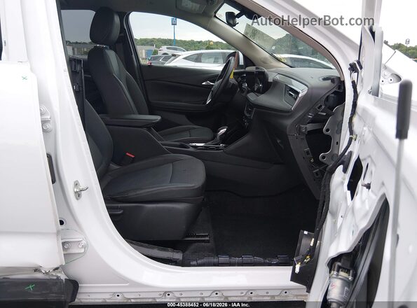 KL4AMBSL4SB052373 2025 BUICK ENCORE White Widok wnętrza z przodu