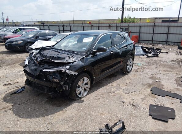 KL4AMBSL5SB188639 2025 BUICK ENCORE Black Առջևի ձախ երեք քառորդ տեսարան