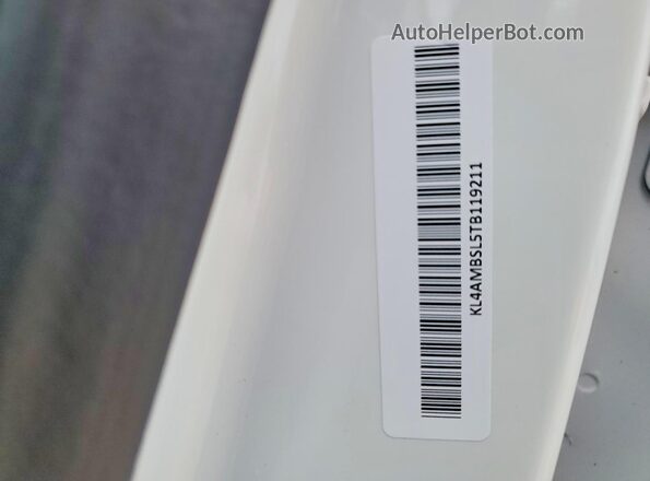 KL4AMBSL5TB119211 2026 BUICK ENCORE White 