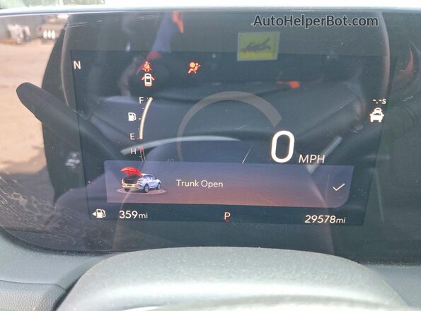 KL4AMBSL6SB182767 2025 BUICK ENCORE Black Սարքավորումների վահանակի տեսք