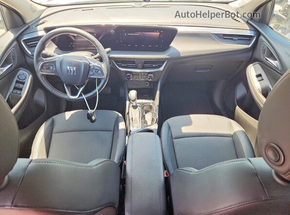 KL4AMBSL8RB213527 2024 BUICK ENCORE White წინა პანელის ხედი
