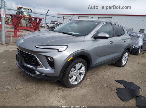 KL4AMBSLXSB193447 2025 BUICK ENCORE Gray Передня ліва чверть