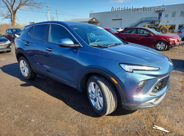 KL4AMCSL5RB131373 2024 BUICK ENCORE Синий Передняя правая четверть