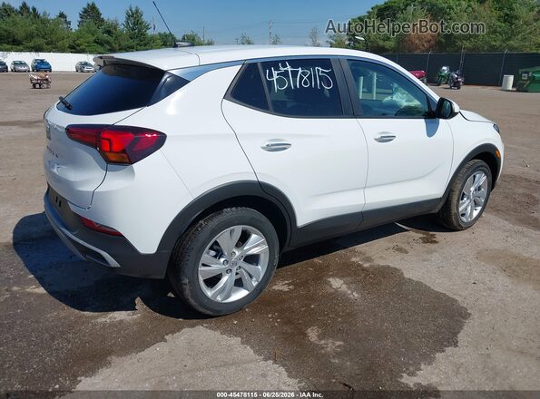 KL4AMCSL5SB194592 2025 BUICK ENCORE Белый Задняя правая четверть
