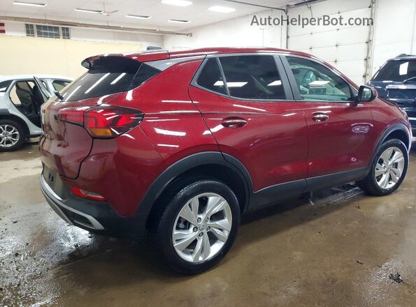 KL4AMCSL9SB131687 2025 BUICK ENCORE Burgundy Trasero derecho
