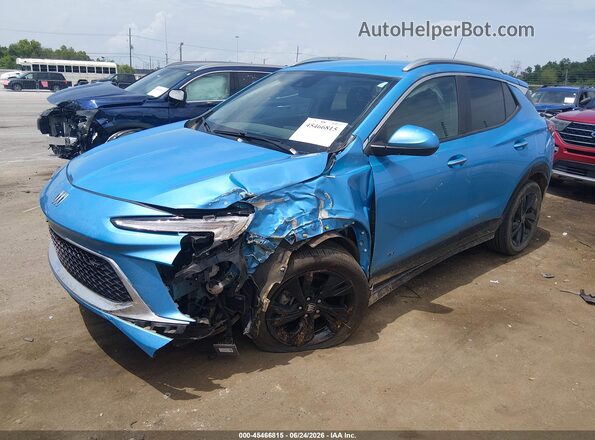 KL4AMDSL4SB013598 2025 BUICK ENCORE Blue Przód lewy