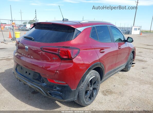 KL4AMDSL5RB198495 2024 BUICK ENCORE Темно-бордовый Задняя правая четверть