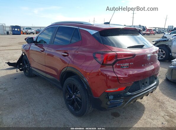 KL4AMDSL5RB198495 2024 BUICK ENCORE Темно-бордовый Задняя левая четверть