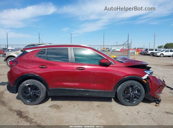 KL4AMDSL5RB198495 2024 BUICK ENCORE Темно-бордовый Вид задней части салона