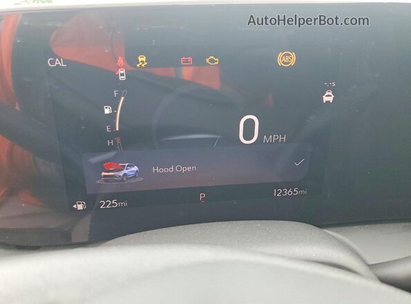 KL4AMDSL7SB106101 2025 BUICK ENCORE White Вид щитка приладів