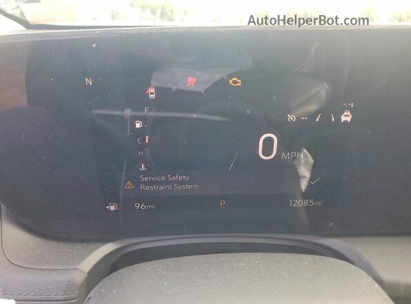 KL4AMDSL7TB013063 2026 BUICK ENCORE Black ხელსაწყოთა პანელის ხედი