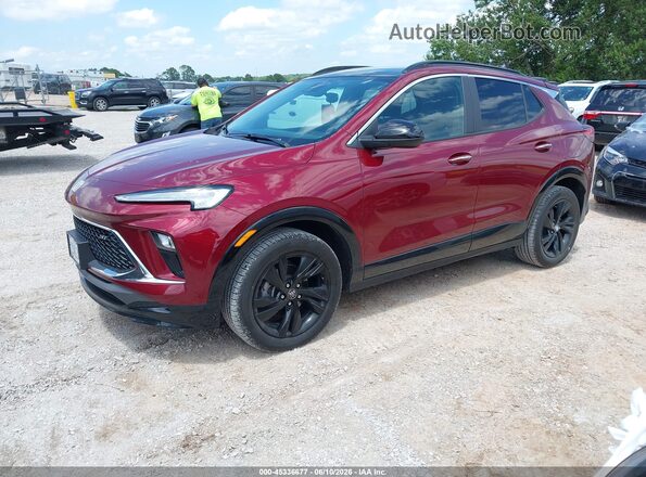 KL4AMDSLXRB190909 2024 BUICK ENCORE Red წინა მარცხენა ხედი სამი მეოთხედიდან