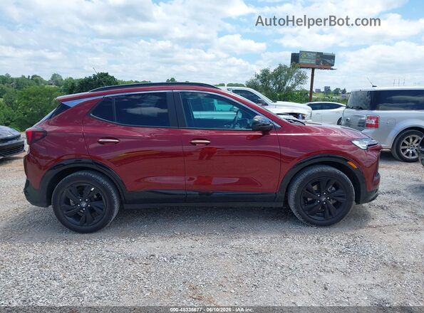 KL4AMDSLXRB190909 2024 BUICK ENCORE Red უკანა სალონის ხედი