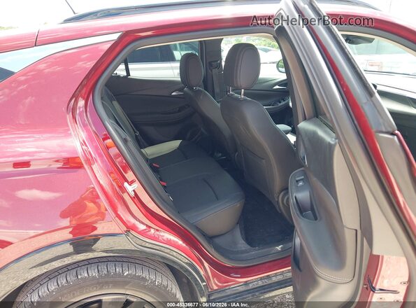KL4AMDSLXRB190909 2024 BUICK ENCORE Red VIN კოდის სტიკერის ხედი